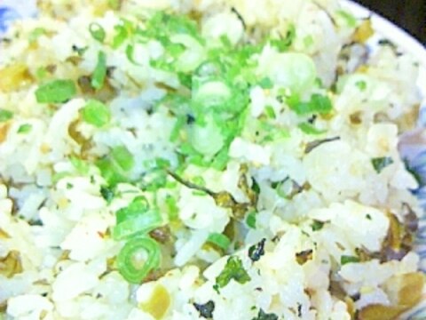 炒めない☆高菜ﾁｬｰﾊﾝ風(*゜ε゜*）